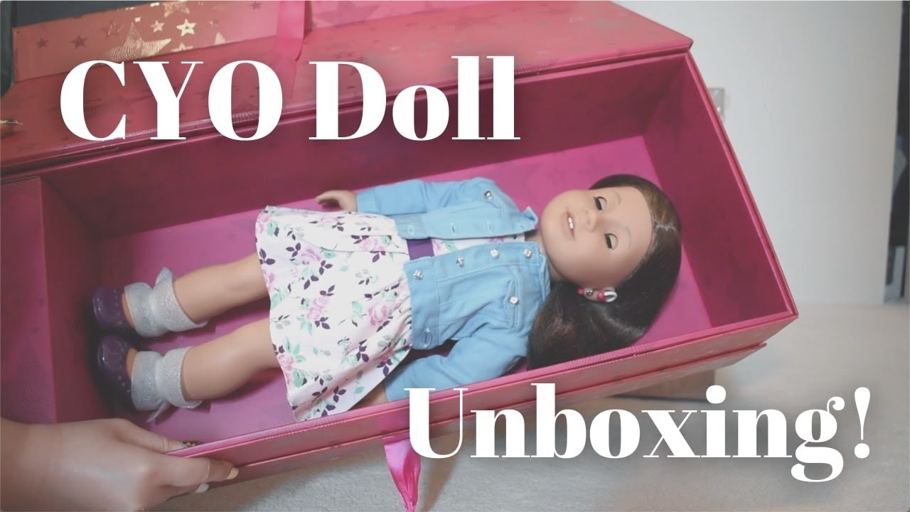 Unboxing My 4th American Girl Create Your Own Doll! Medium-skin Addy Mold with Hearing-Aid!