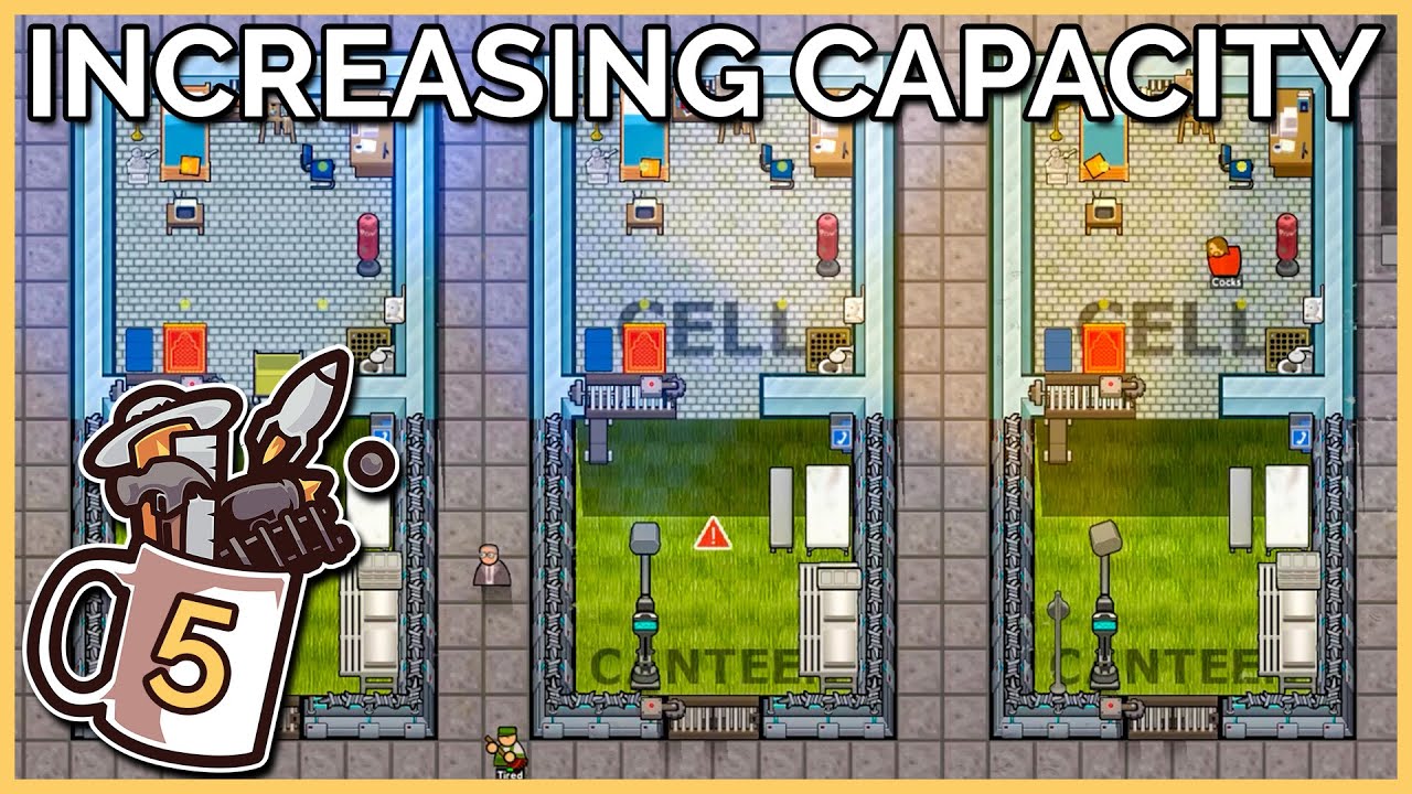 Does More Cells = More Better? | Prison Architect #5