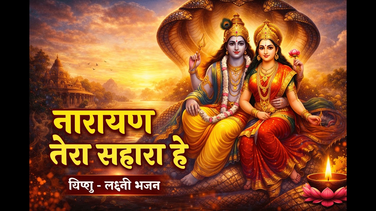 विष्णु लक्ष्मी भजन | नारायण तेरा सहारा है | घर में सुख-शांति लाने वाला भजन
