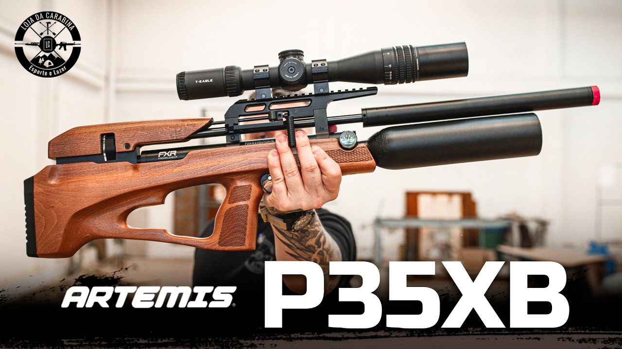 Essa Carabina PCP é TUDO ISSO Mesmo? Testamos a Famosa P35XB!