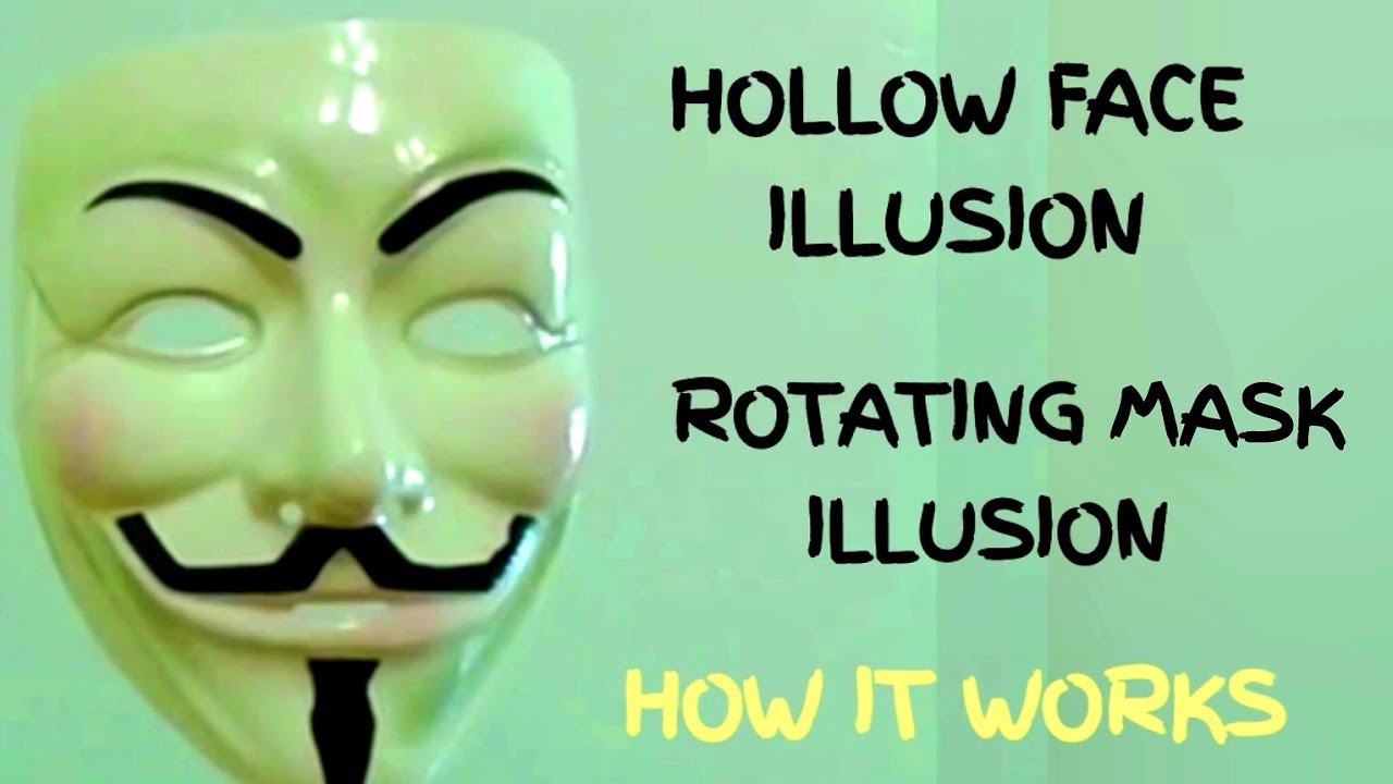 Hollow Face Illusion: How It Works// Rotating Mask Illusion