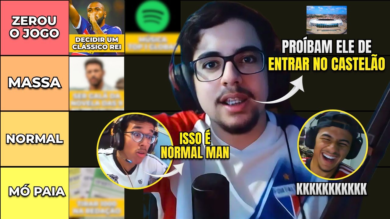 RANKEANDO OS MELHORES MOMENTOS DA VIDA DO HOMEM (Feat. Calebe e Luquinha)
