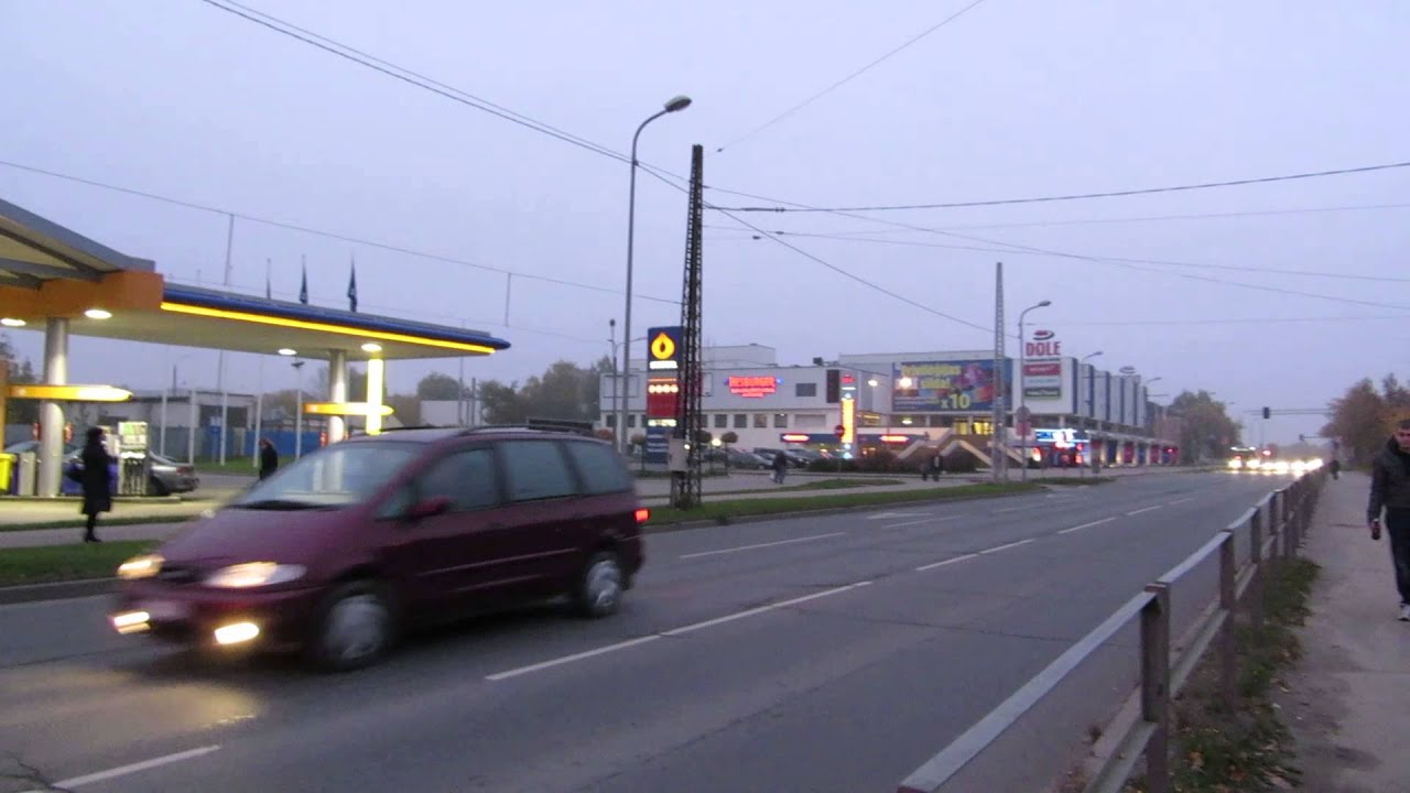 Canon PowerShot SX260 HS street test video Riga Latvia