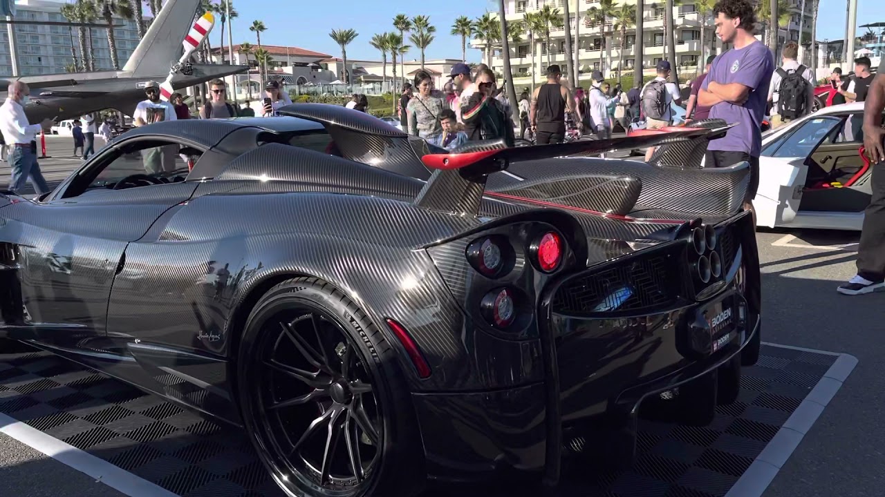 PAGANI HUAYRA COLD START EXHAUST