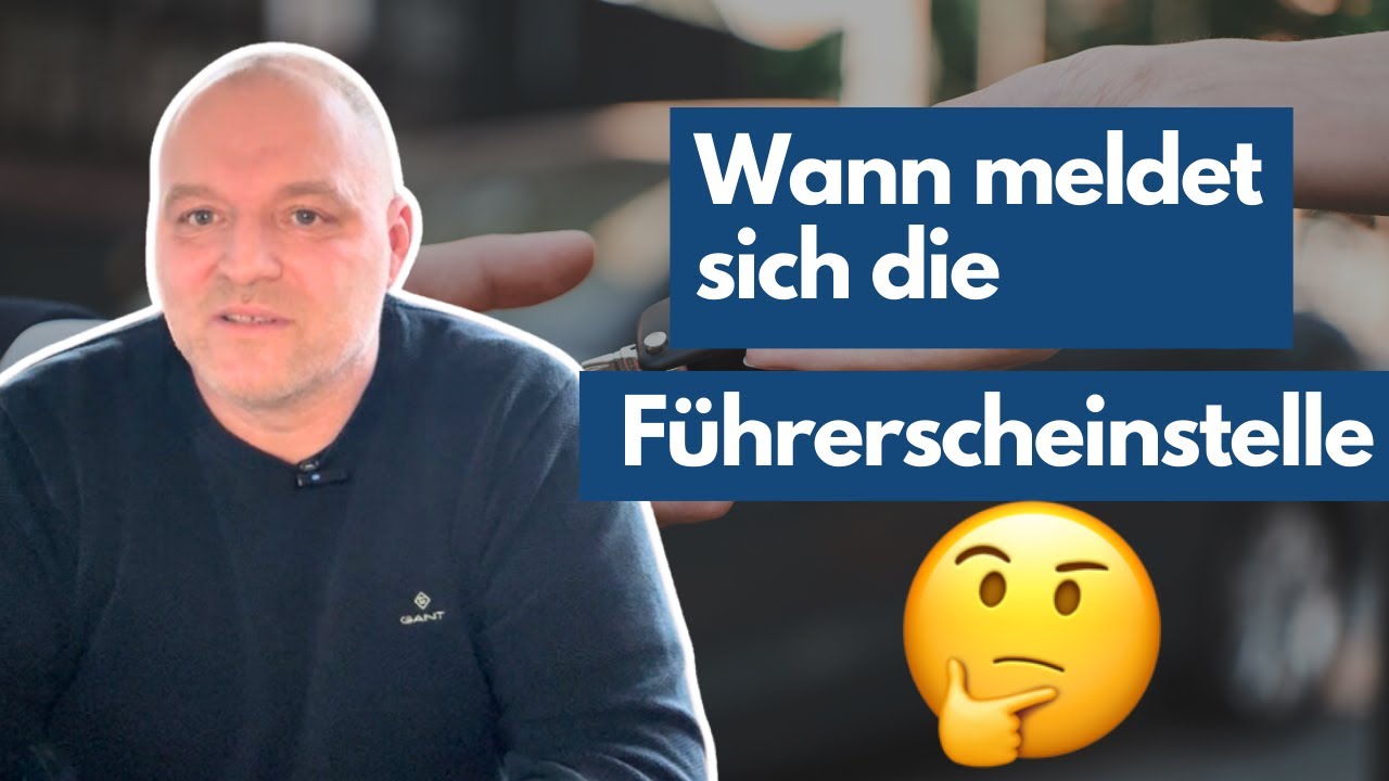 Wann meldet sich die Führerscheinstelle für eine MPU? Alles was du wissen musst in 2024!