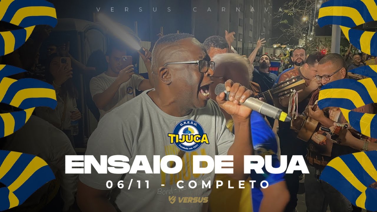 UNIDOS DA TIJUCA 2026 - PRIMEIRO ENSAIO DE RUA COMPLETO