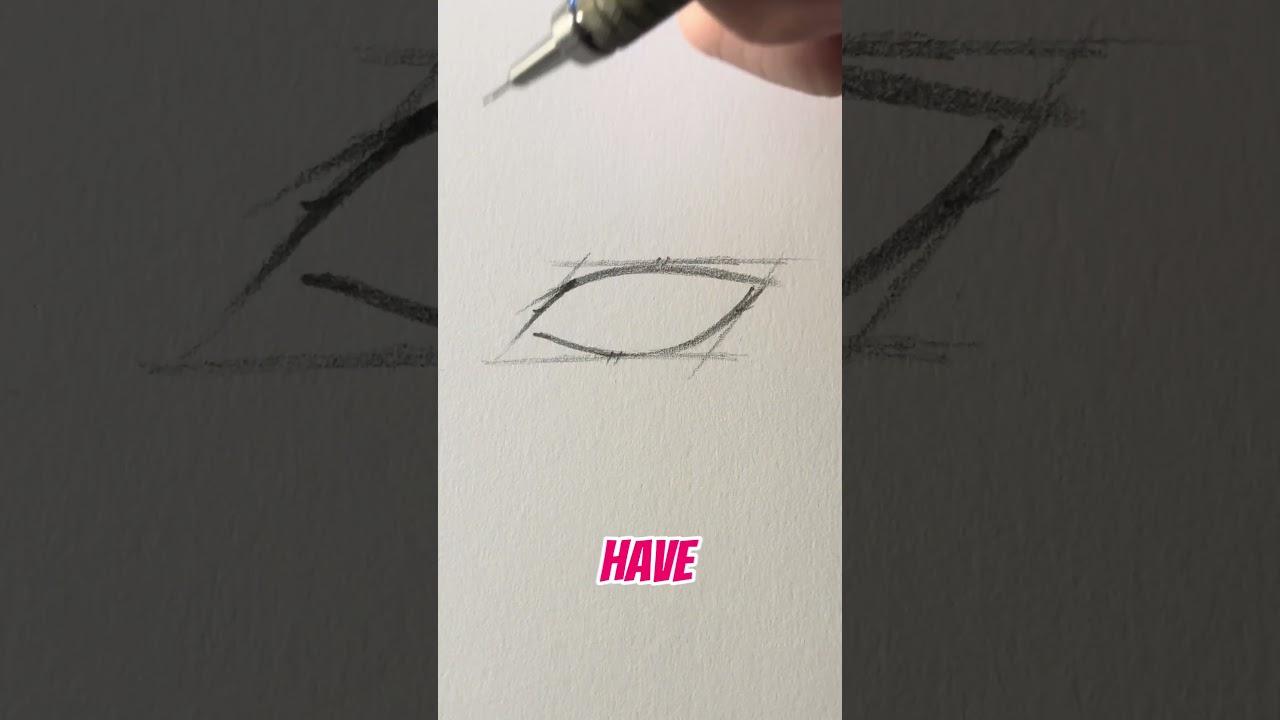 How to draw eyes from parallelogram shape || Jmarron