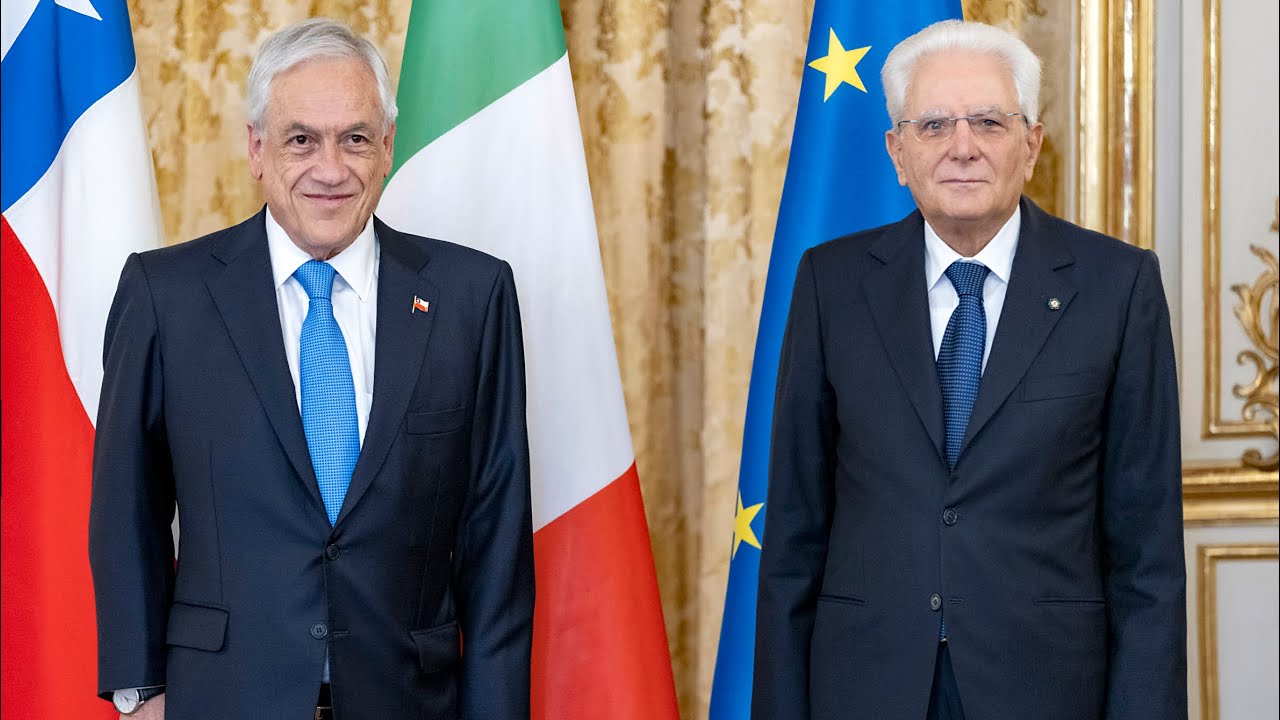 Mattarella incontra S.E. il Signor Sebastiàn Piñera Echenique, Presidente della Repubblica del Cile