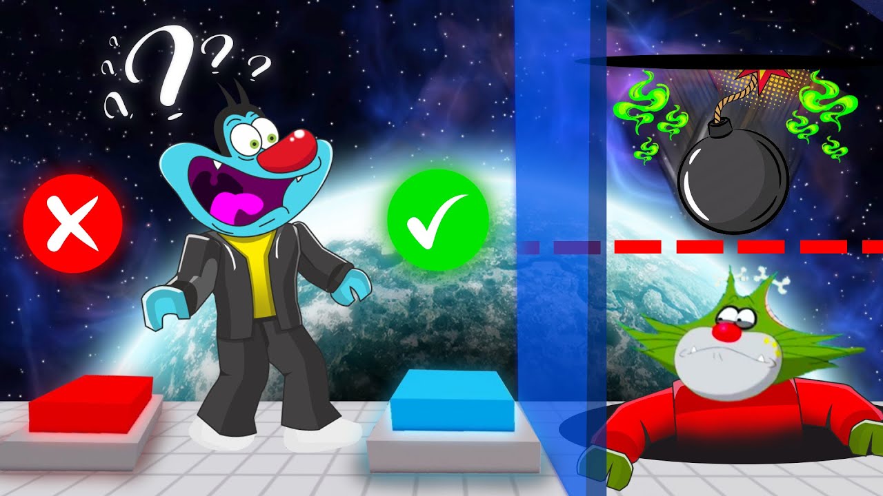 Funniest Teamwork Puzzles X With Oggy And Jack In ROBLOX! .ft Oggy