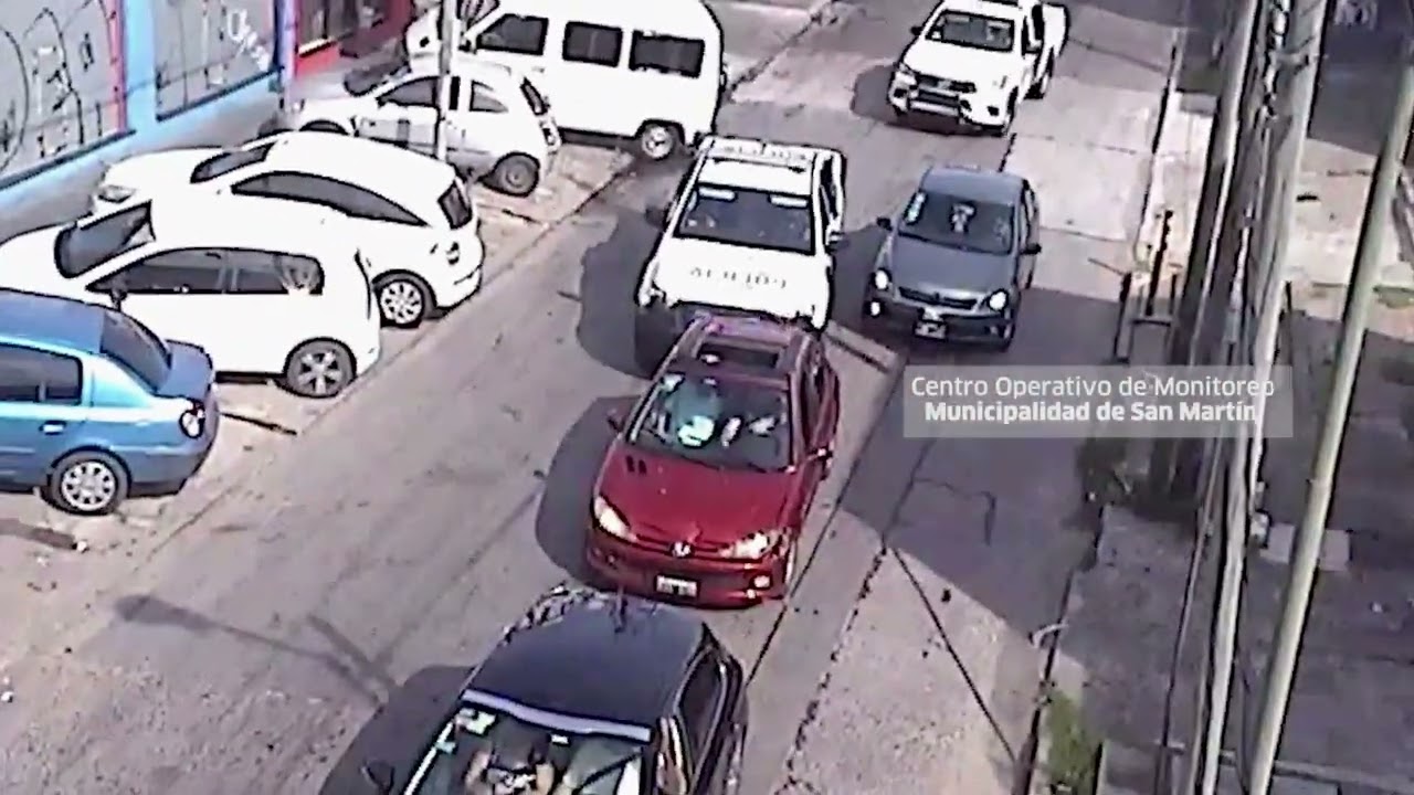 LAS CÁMARAS DE SEGURIDAD DE SAN MARTÍN CONTRIBUYERON A LA DETENCIÓN  DELINCUENTES EN VILLA BALLESTER
