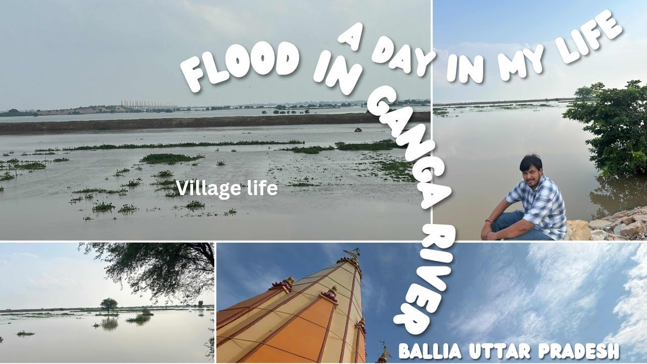Flood situation in Ballia &hellip;Ganga river #flood #ganga #river #uttarpradesh 