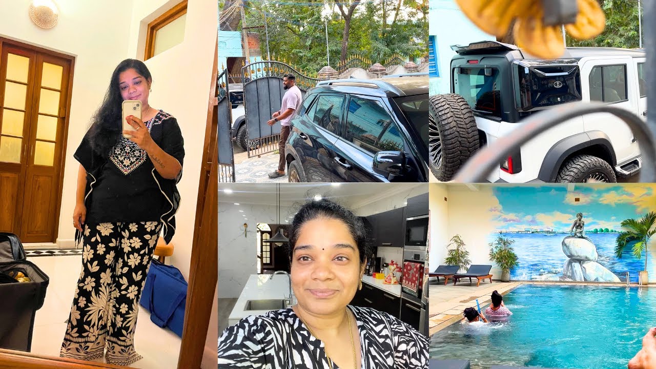 Satheesh DREAM CAR is Outside - Change as you Grow - Leaving to Pondicherry for Pongal Holidays