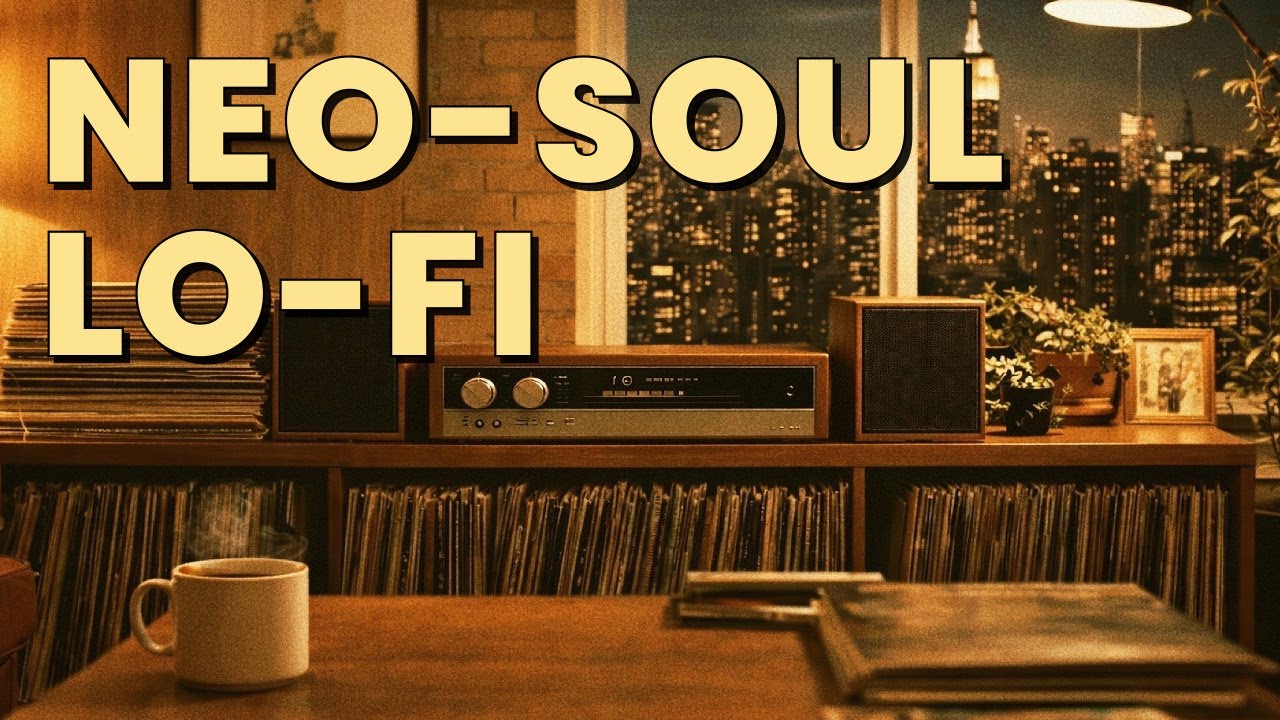 Playlist🎧 Slow Flow for the Night | Chill & Relax Neo-Soul Lo-Fi 🤎