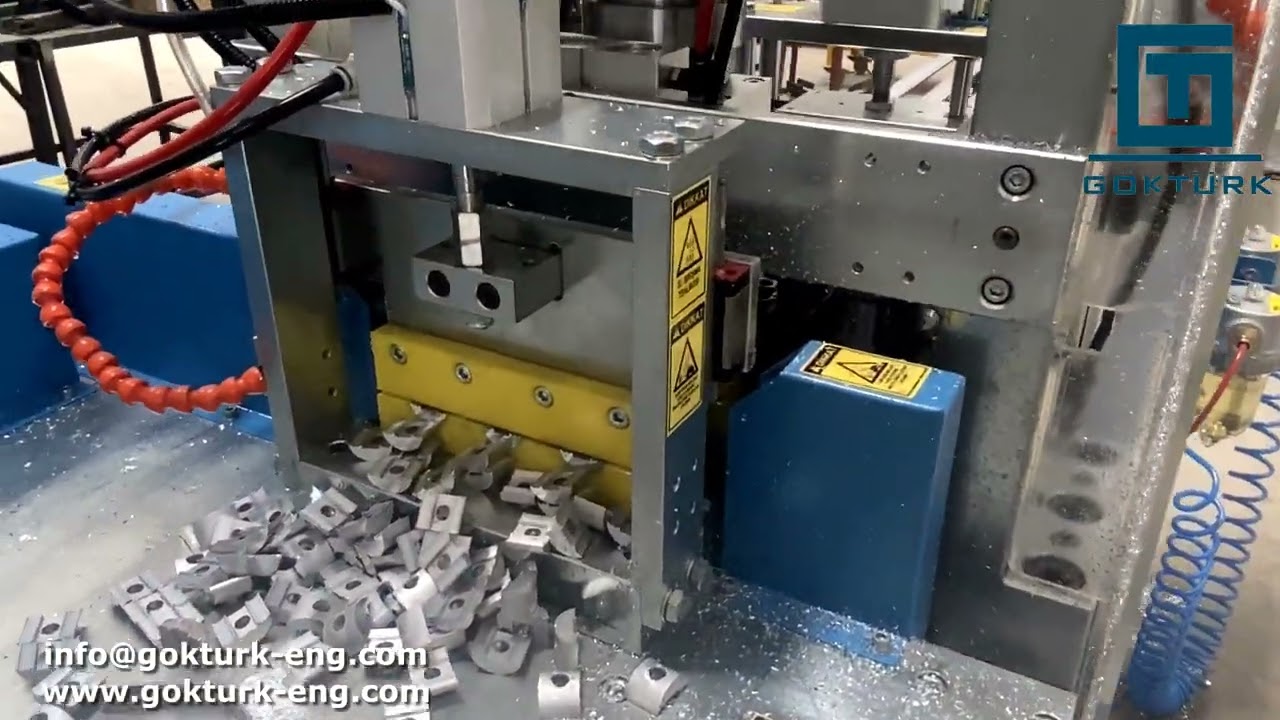 Aluminium Profile Punching and Saw Cutting Machine