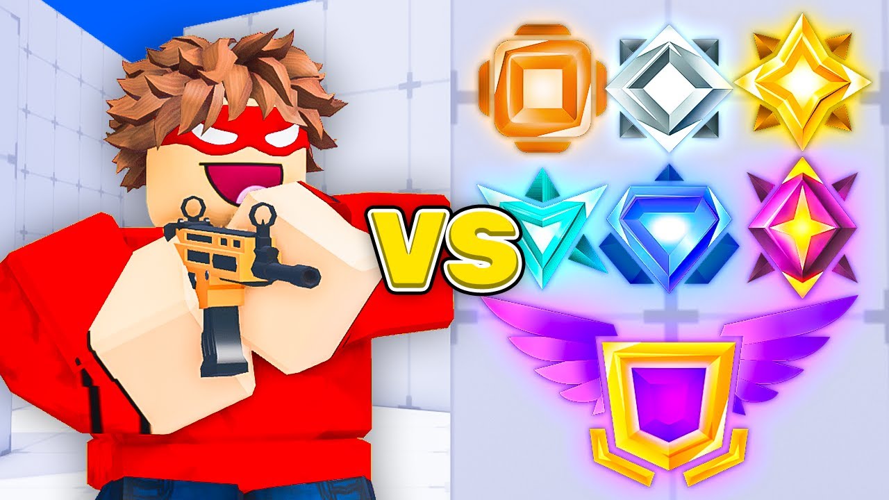I 1v1ed EVERY Rank in Rivals!