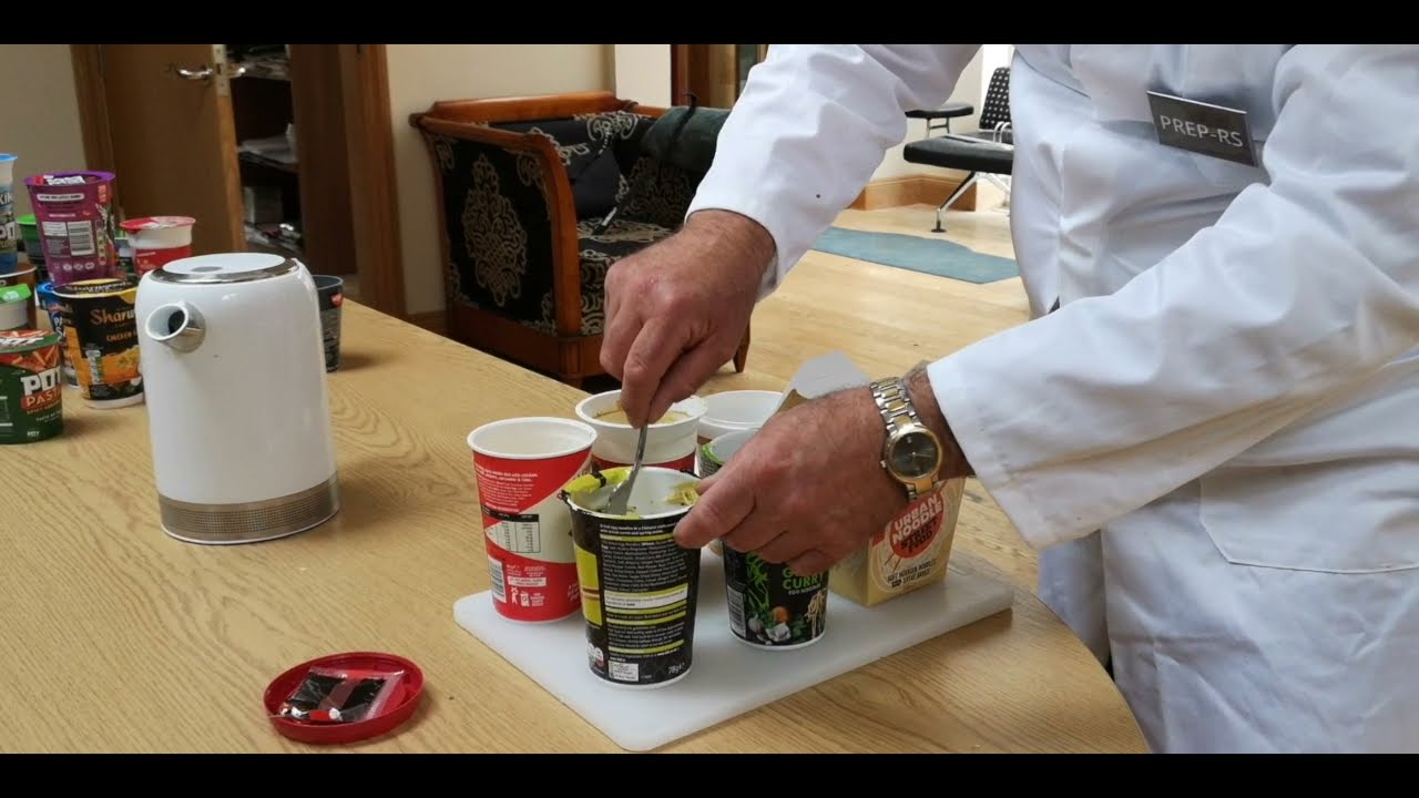 Comparing Pot noodles