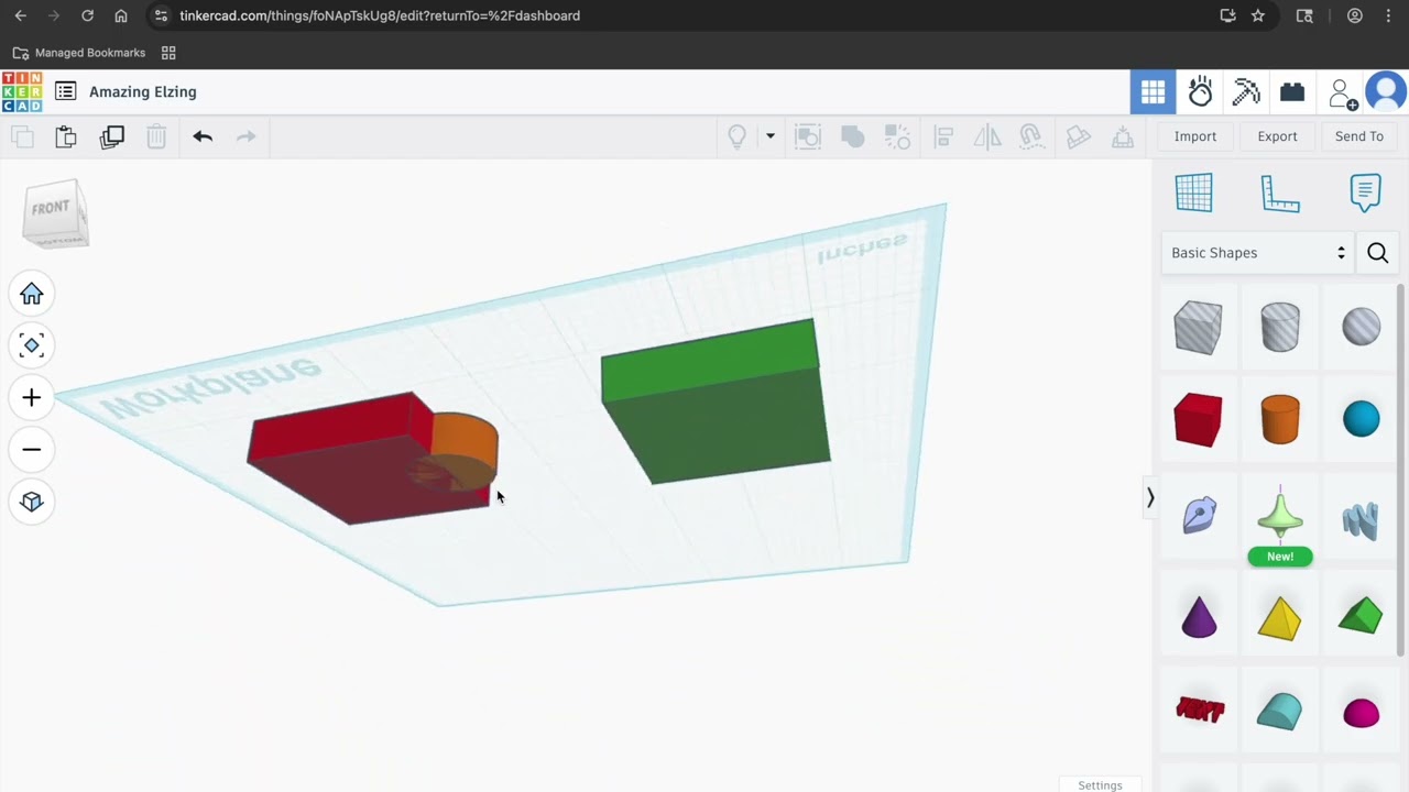 3D Modeling Puzzle Pieces   HD 1080p