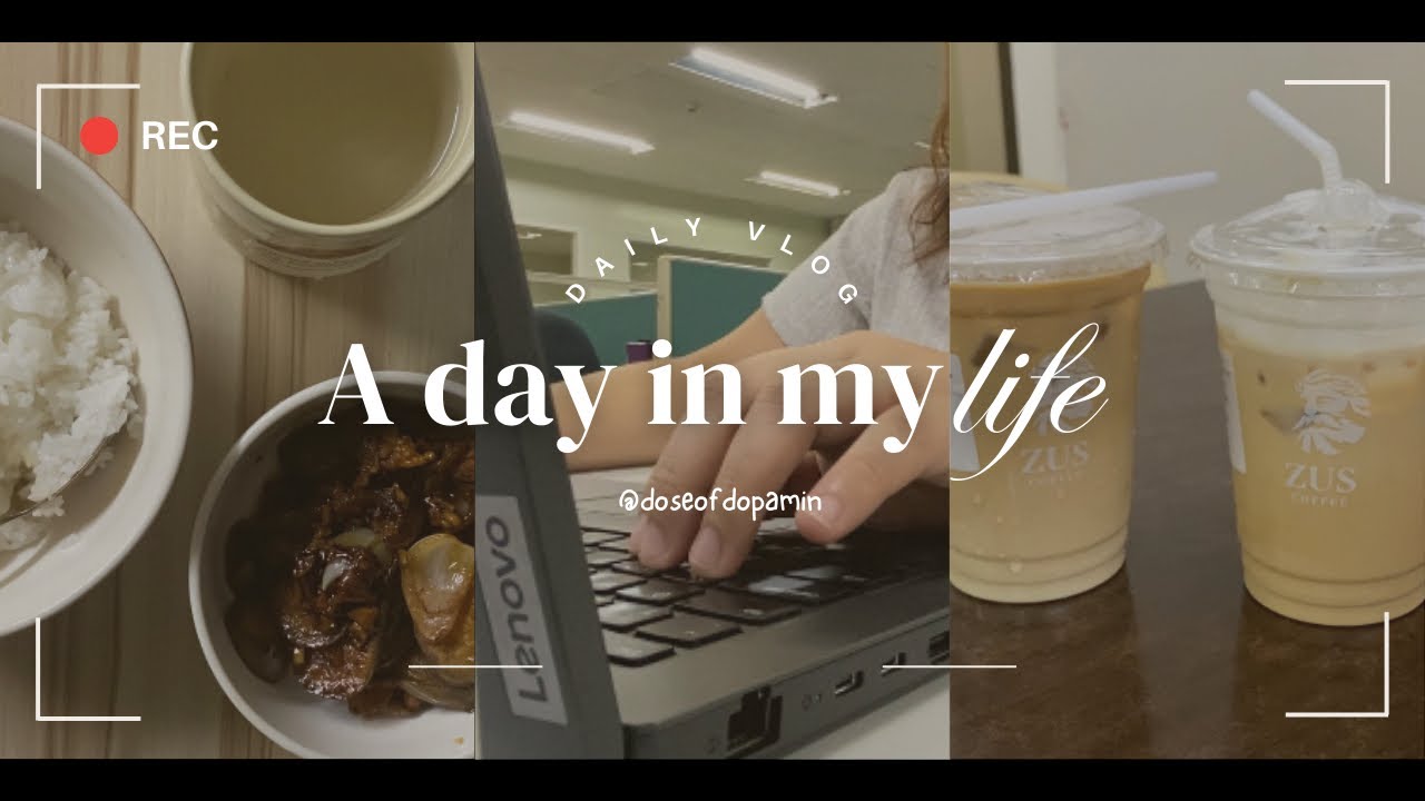 realistic work vlog💻: life in corporate, daily routine, cooking, coffee ✨