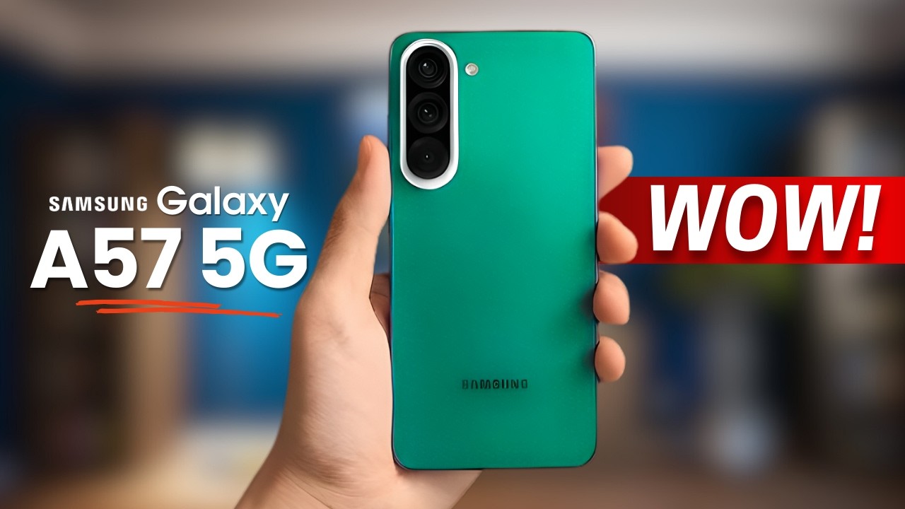 Samsung Galaxy A57 5G — выглядит потрясающе!