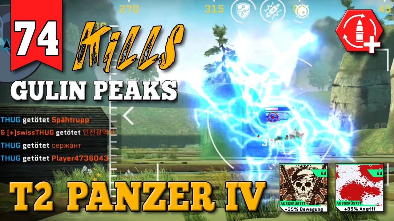 Massive Warfare Aftermath | T2 Panzer IV [74 KILLS] on GULIN PEAKS RECORD with FR+ 35/85!!