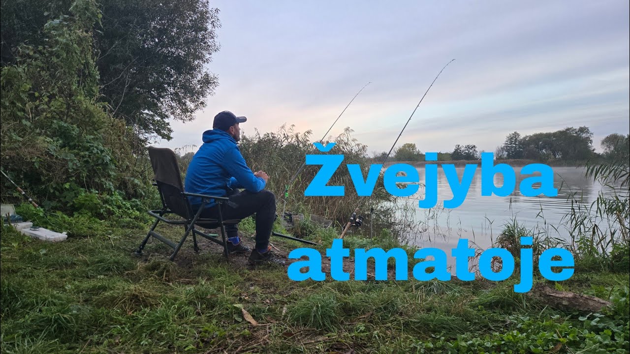 Žvejyba žemupyje | ATMATA | Karšis dar nesiruošia žiemai