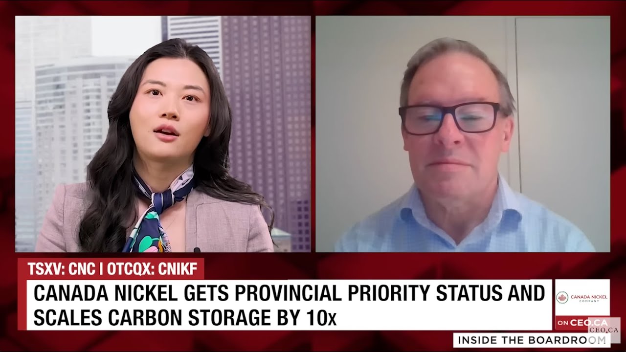 Strongest Government Backing Yet for Canada Nickel's Massive Crawford Project