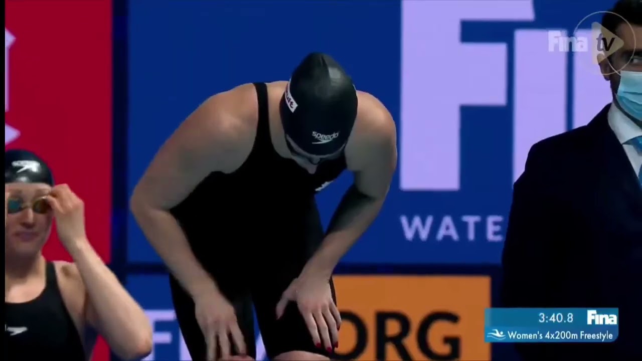 2021 FINA World Swimming Championships(25m) Women's 4x200m Freestyle Final