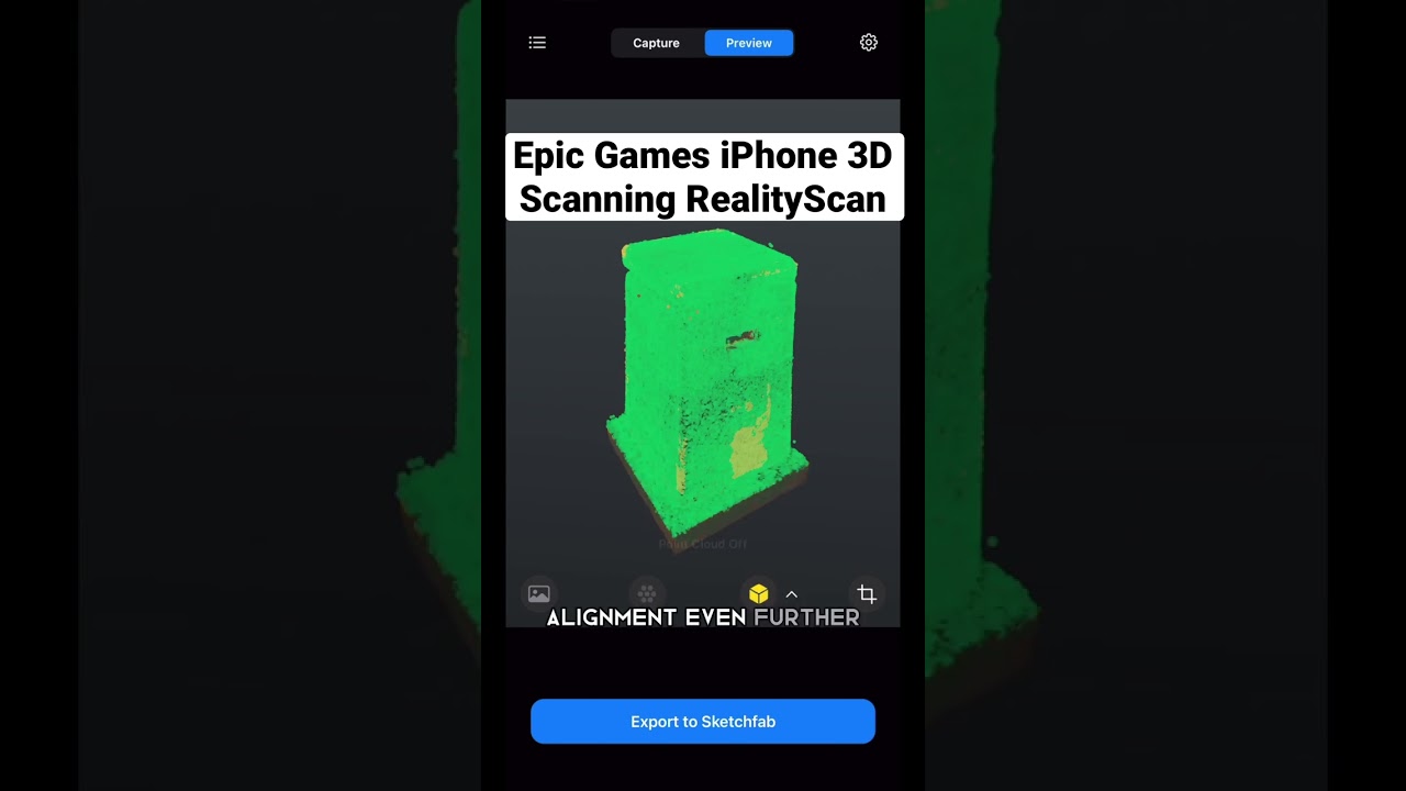 Epic Games iPhone 3D Scanning RealityScan App 