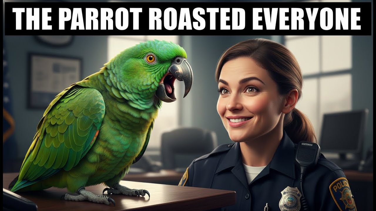 THIS PARROT IS SAVAGE
