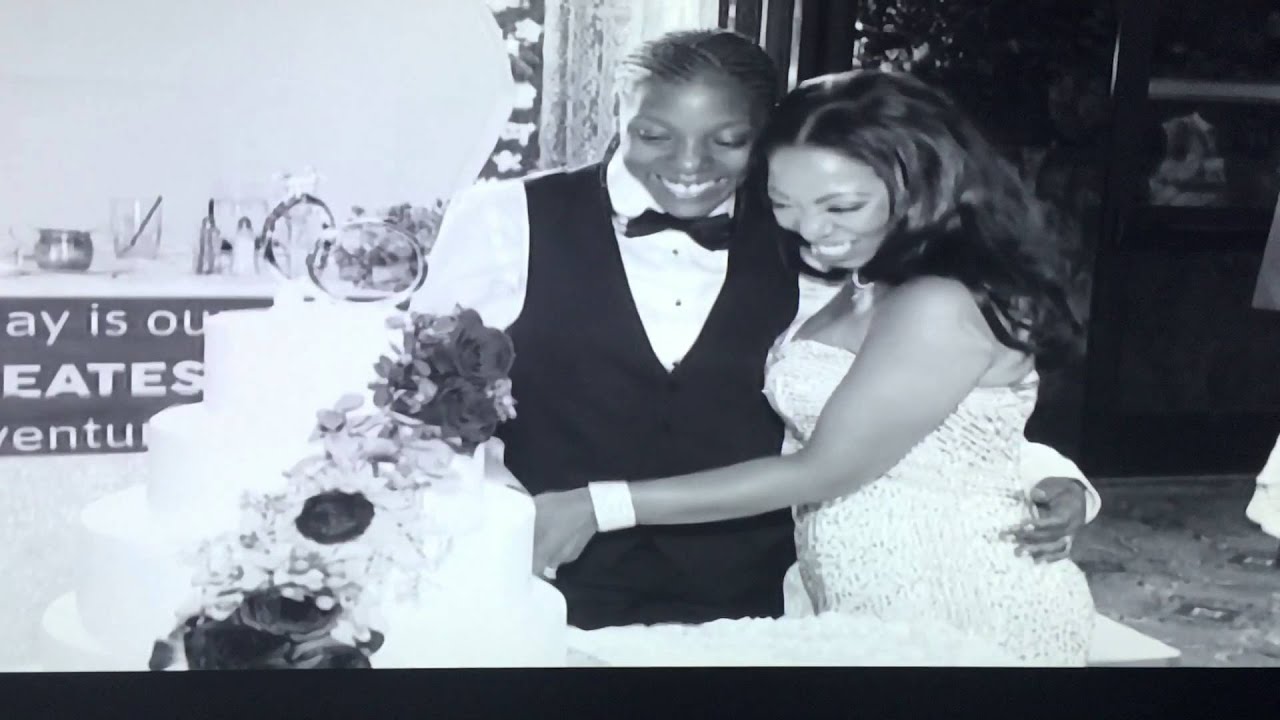 Lesbian wedding Rashida and Khalila 2015