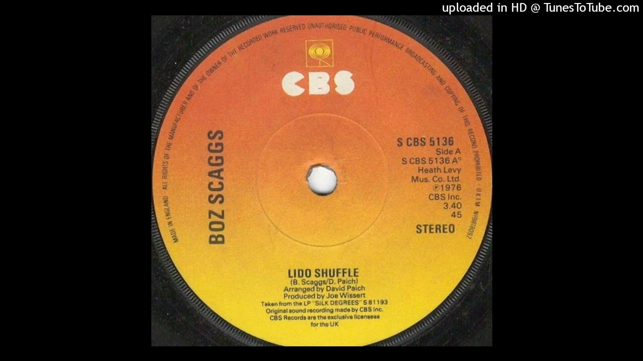 Boz Scaggs - Lido Shuffle (No Drums)