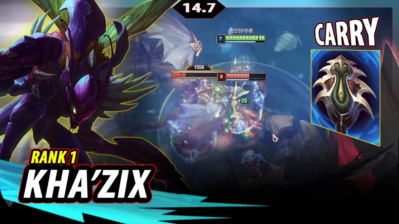 [ FULL GAME ] RANK 1 KHAZIX - KHA'ZIX JUNGLE VS FIDDLESTICKS | QIUYI KHA'ZIX