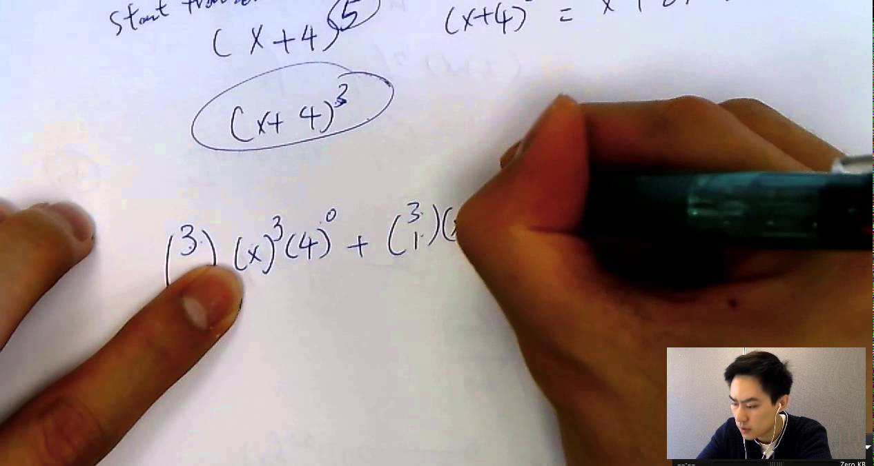 IB Math Exam Secrets for Binomial expansion/ theorem