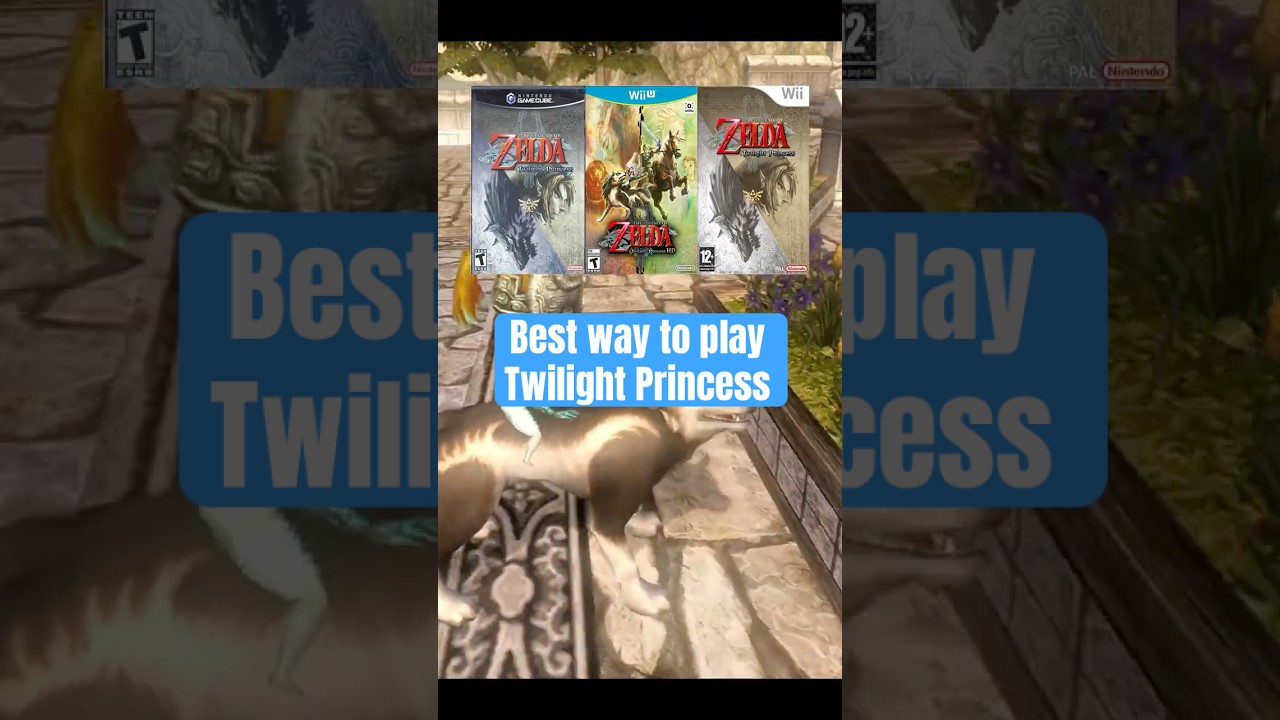 What console to play Twilight Princess? #zelda #twilightprincess #nintendo