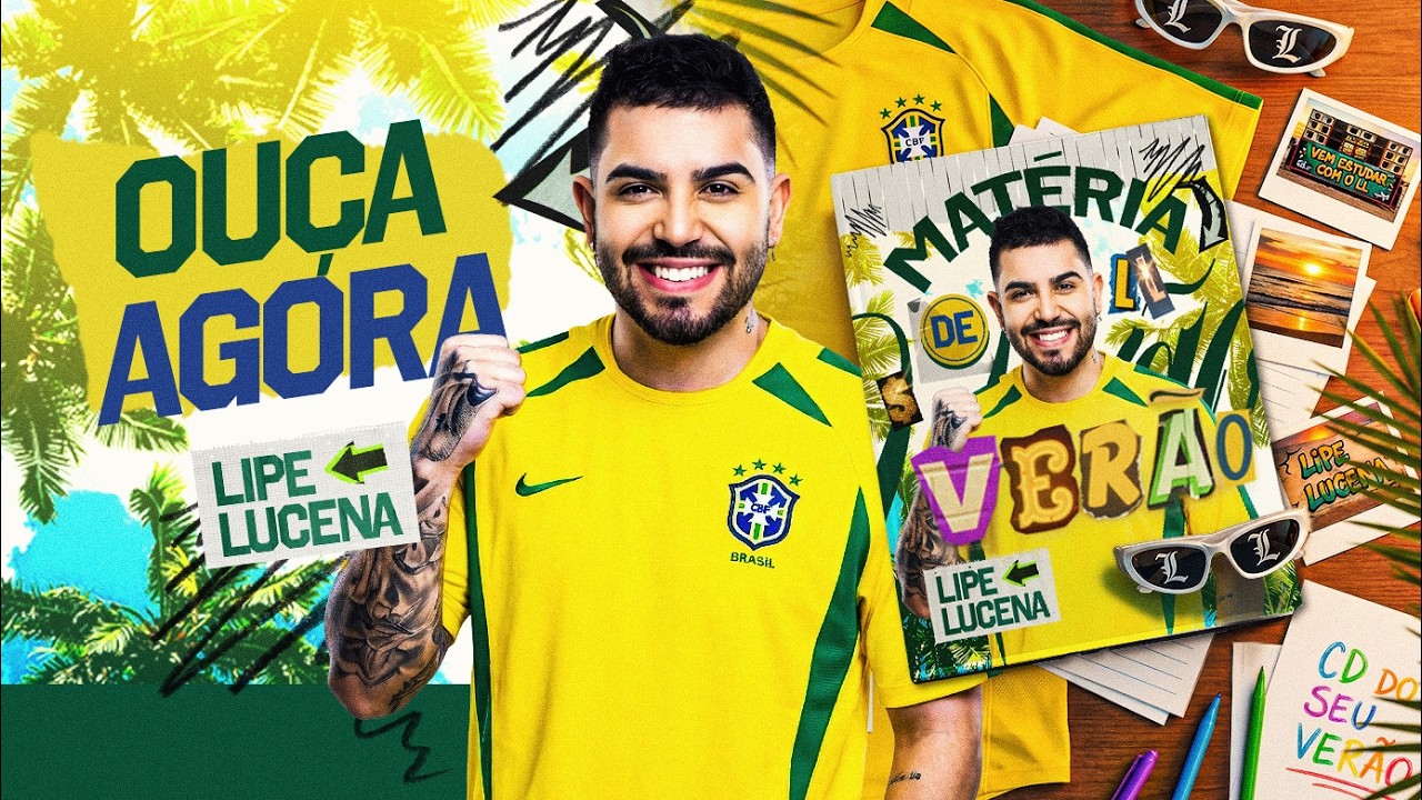 CD MATÉRIA DE VERÃO - Lipe Lucena (Repertório Novo)