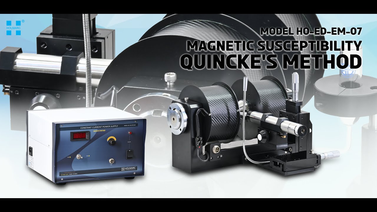 Magnetic Susceptibility - Quincke's Method