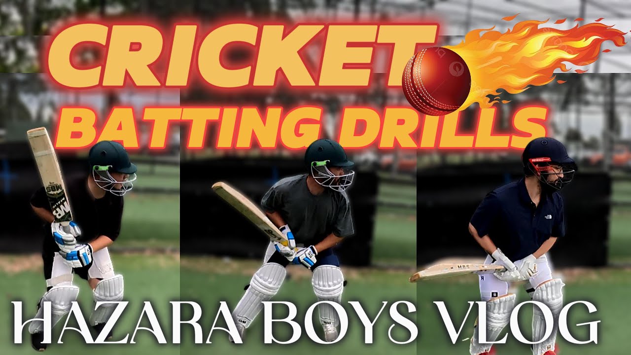 Train Like pro | Essential Cricket Batting Practice Routine |