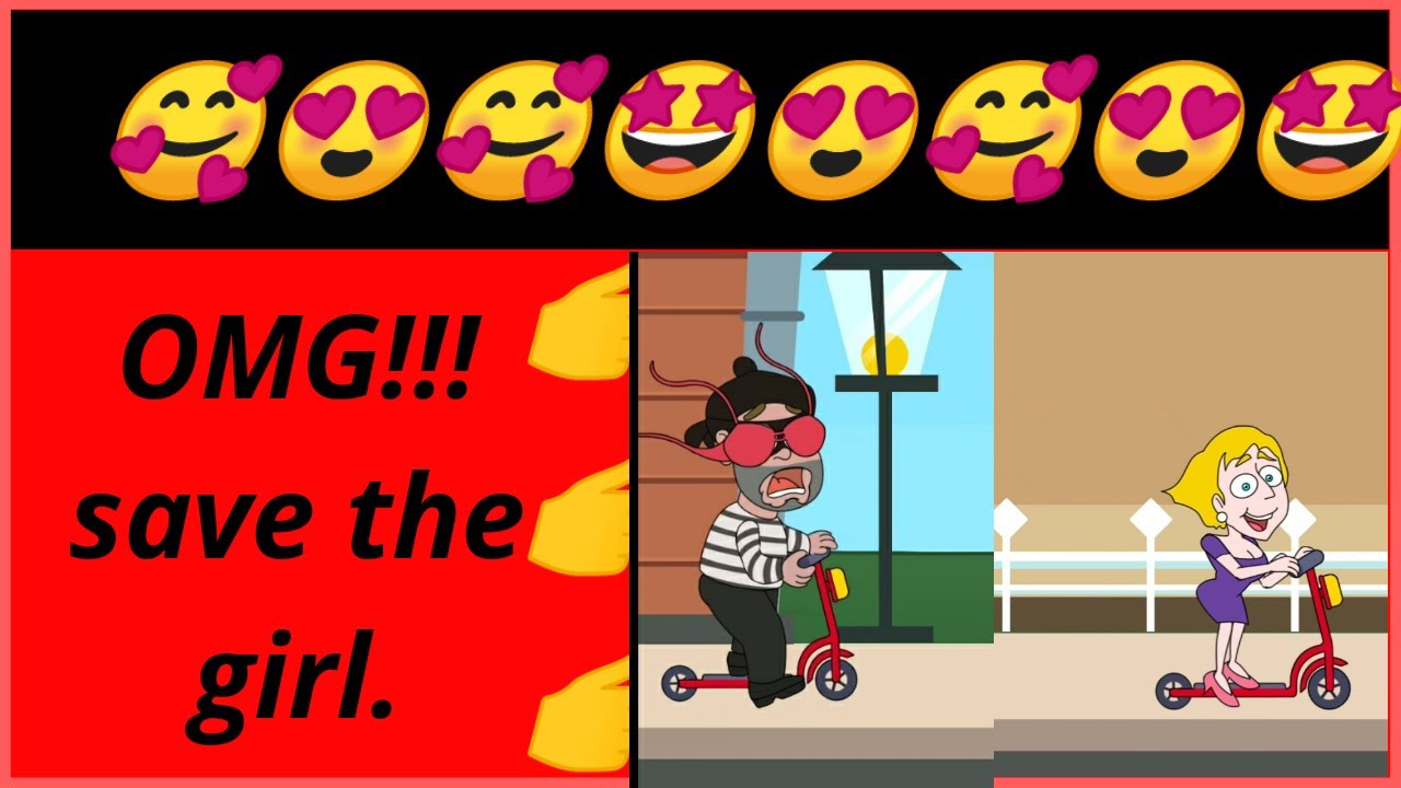 save the girl noob vs pro vs hacker🔥| Save the girl Gameplay from starting | save the girl last lv |