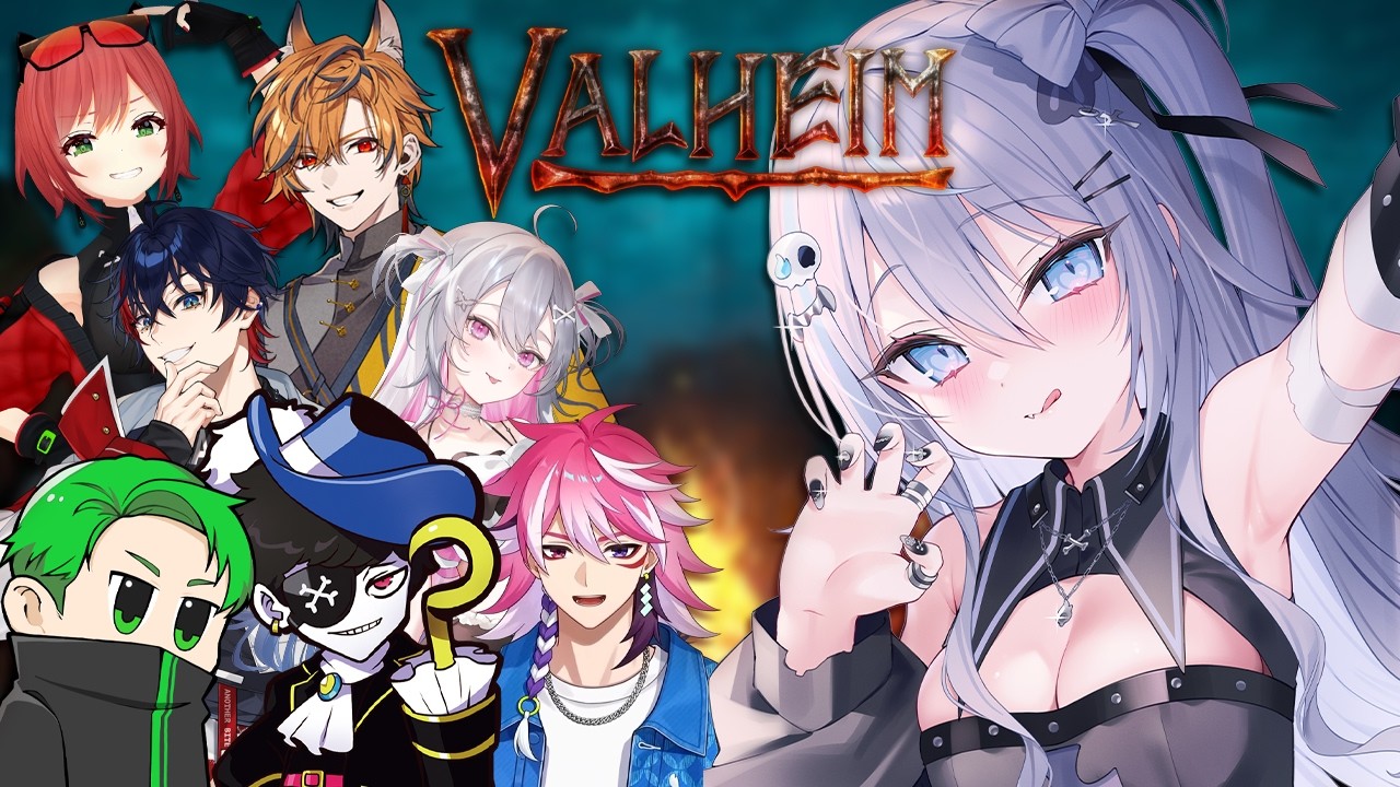 【 #valheim  】NEWTOWN赤ギャングでサバイバル【 #九衣よな 】