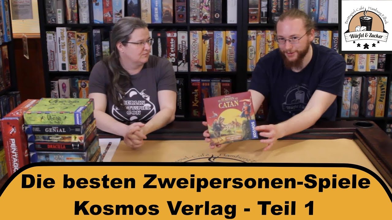 Die besten Zweipersonenspiele - Kosmos Teil 1