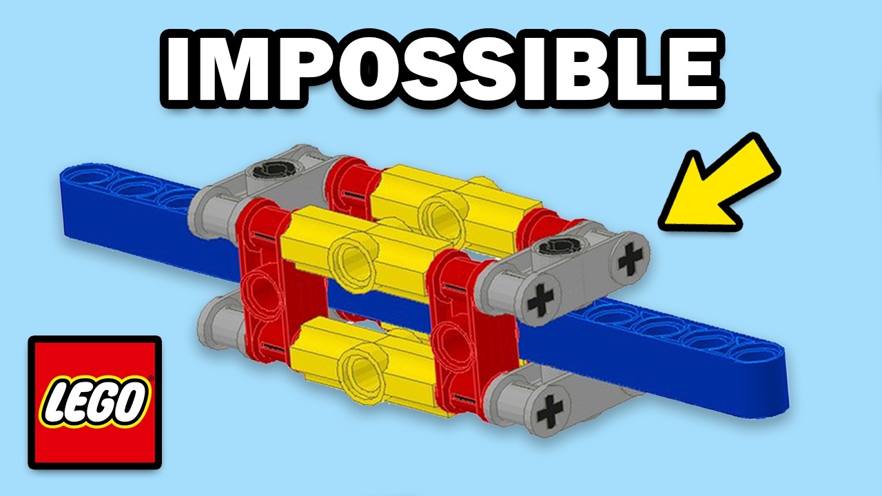Наборы LEGO, которые невозможно разобрать