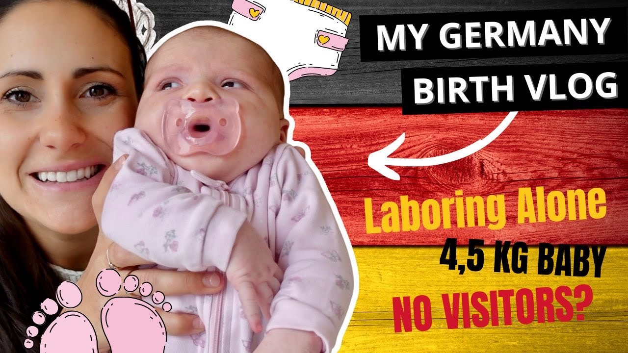 What to expect when giving birth in Germany | My birth vlog + Channel Update