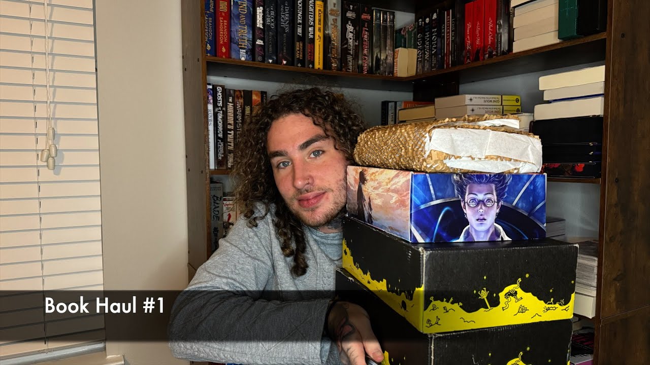 Birthday Fantasy Book Haul + Broken Binding Unboxing + Wraithmarked Unboxing