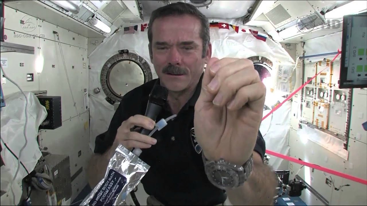 How To Wash Your Hands In Space