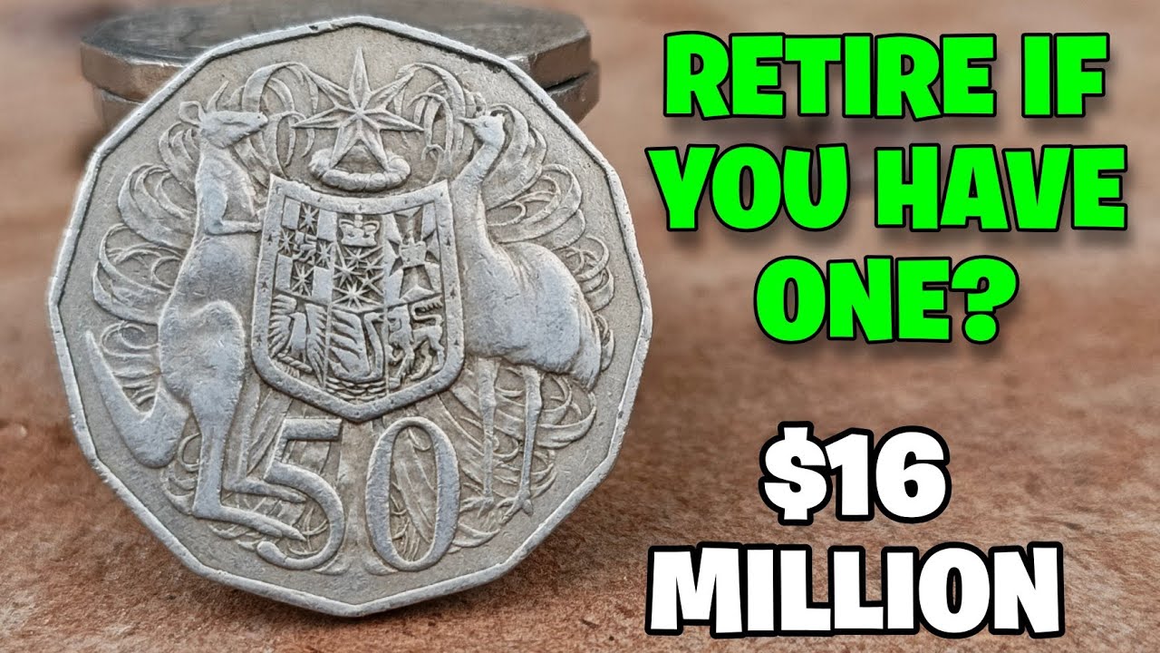 Ultra Rare Australia Elizabeth 50 Cent - australian 50 cent coins worth money!