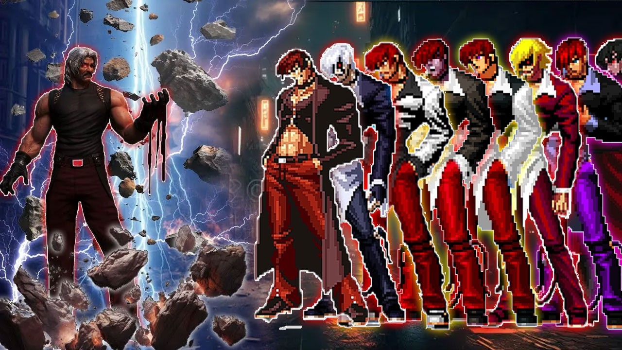 [Mugen KOF] New Rugal Crime Vs Super Orochi  Iori Challenge