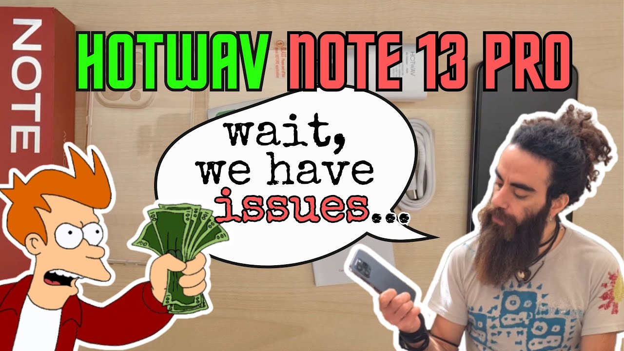 Hotwav Note 13 Pro | unbox, review, test, bugs and issues