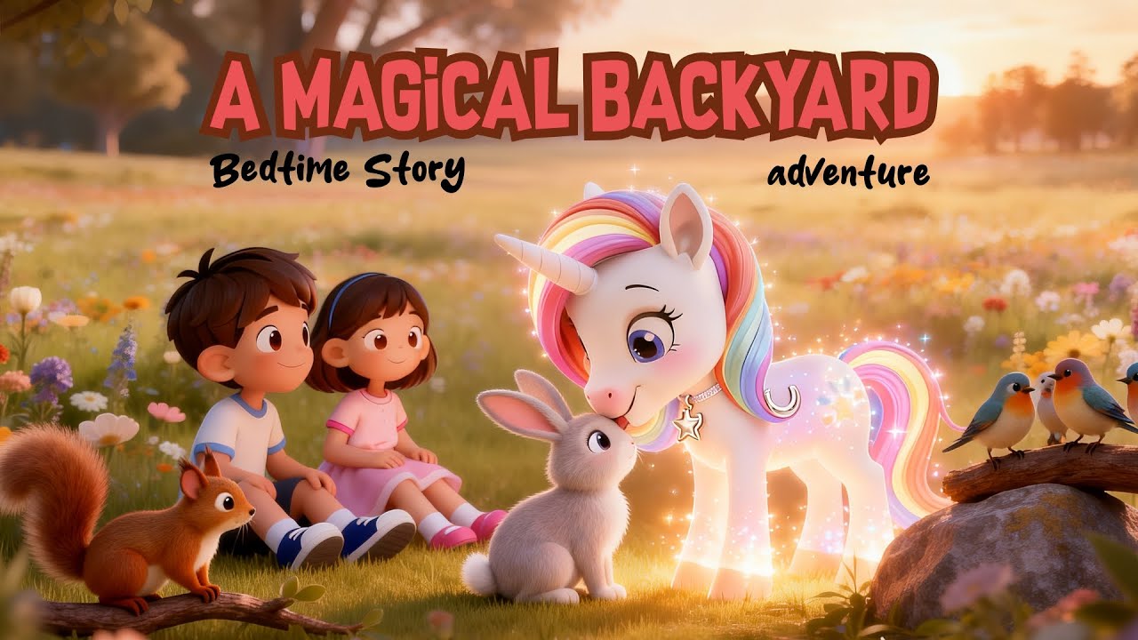 Magical Backyard Adventure #mylittlepony #bedtimestory #bedtimestories #storytime #kidsstory #kids
