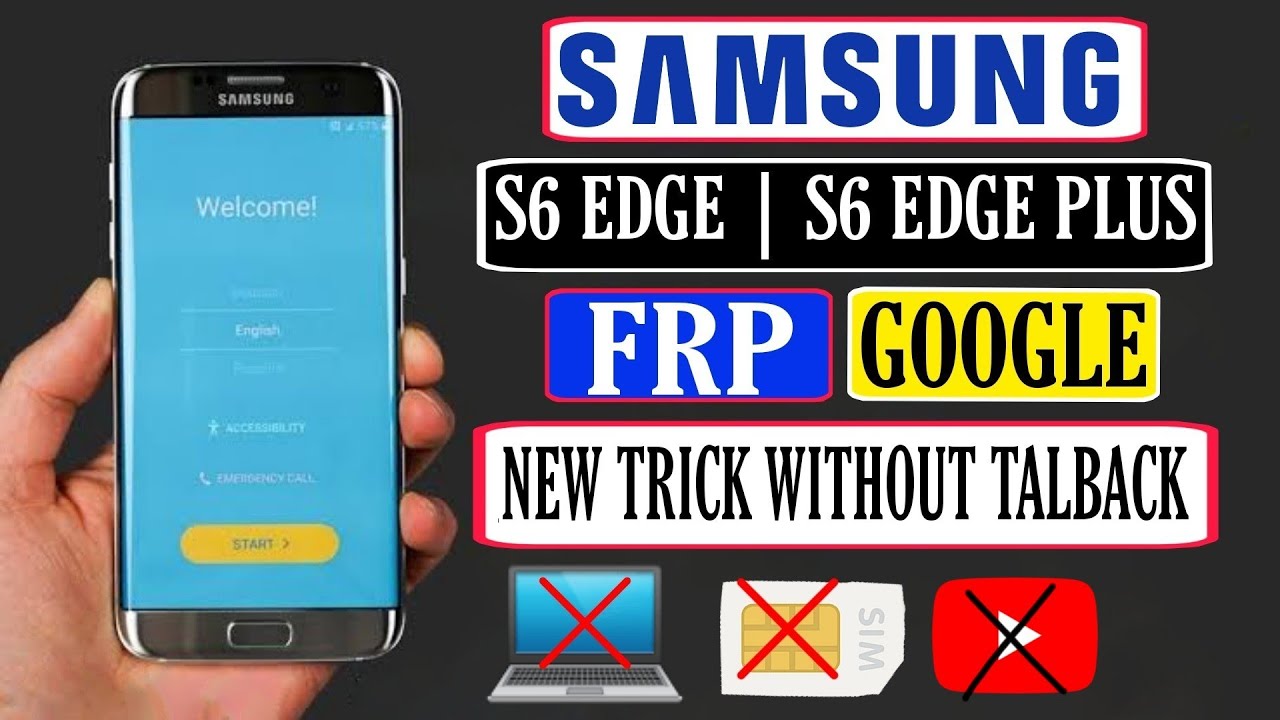 Samsung S6 Edge/S6 Edge Plus FRP Bypass Without Pc | S6 Edge/S6 Edge Plus FRP/Google Account Bypass