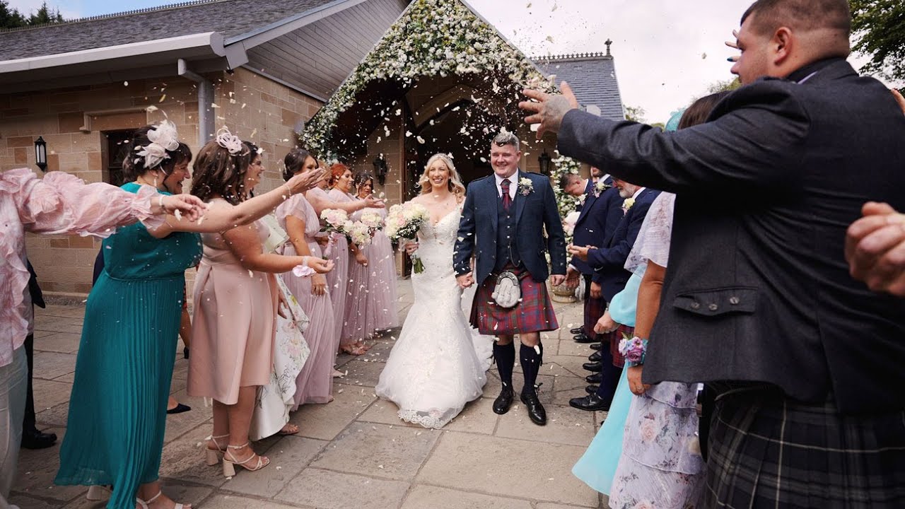 Emotional Crossbasket Castle Wedding - Katie & Blair